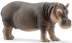 Figurine de l'univers des animaux sauvages - Hippopotame