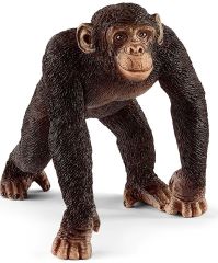 SHL14817 - Figurine de l'univers des animaux sauvages - Mâle Chimpanzé