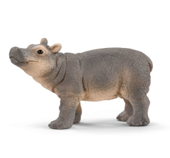 Figurine de l'univers des animaux sauvages - Jeune Hippopotame