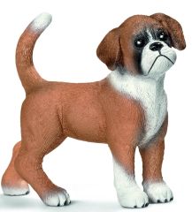 SHL16391 - Figurine de l'univers des animaux de la ferme - Chiot Boxer