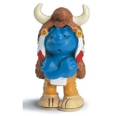 SHL20554 - Figurine de l'univers des SCHTROUMPFS - Schtroumpf Indien Guérisseur