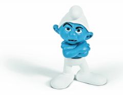 SHL20733 - Figurine de l'univers des Schtroumpf  - grognon