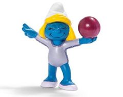 SHL20740 - Figurine de l'univers des SCHTROUMF – Gymnaste aux jeux olympiques