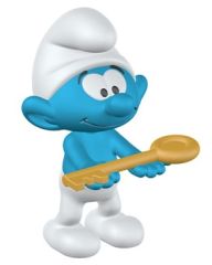 SHL20795 - Figurine de l'univers des SCHTROUMPFS - Schtroumpf avec Clé