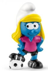 SHL20805 - Figurine de l'univers des SCHTROUMPFS - Schtroumpfette footballeuse