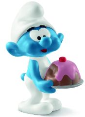 SHL20815 - Figurine de l'univers des SCHTROUMPFS - Schtroumpf Gourmand