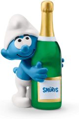 SHL20821 - Figurine de l'univers des SCHTROUMPFS - Schtroumpf avec bouteille