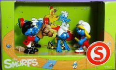 SHL41310 - Figruine de l'univers des SCHTROUMPFS - Kit n°1 des Jeux olympiques