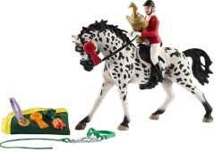 SHL41434 - Figurine de l'univers des chevaux - Tournoi avec Jument Knabstrupper