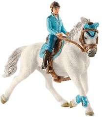 SHL42111 - Figurines de l'univers des chevaux - Cavalière de compétition