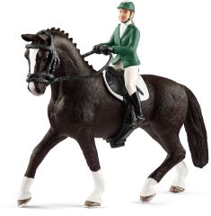 SHL42358 - Cavalière de saut d'obstacles avec cheval
