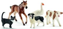 SHL42386 - FIgurines de l'univers des animaux de la ferme - Kit animaux de la ferme