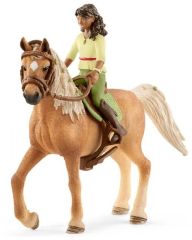SHL42414 - Figurine de l'univers HORSE CLUB - Sarah et Mystery