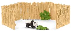 SHL42429 - Figurine et accessoires des animaux sauvages - Enclos à pandas