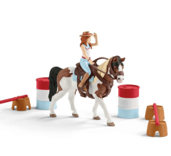 Accessoires et Figurines de l'univers HORSE CLUB -Kit d’équitation western Hannah