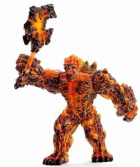 SHL42447 - Figurine de l'univers ELDRADOR - GOLEM de lave avec arme