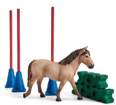 SHL42483 - Accessoire et figurine de l'univers des animaux de la ferme - Slalom pour Poney