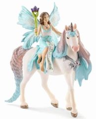 SHL70569 - Figurine de l'univers BAYALA - Fée Eyela avec licorne de princesse