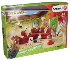 SHL97700 - Les animaux de la ferme SCHLEICH - Calendrier de L'avent 2018