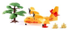 SIK1793 - Bombardier d'eau avec un arbre et une flamme