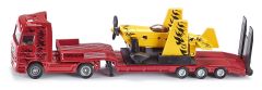 SIK1866 - Tracteur Mercedes LKW avec remporque porte engins et avion