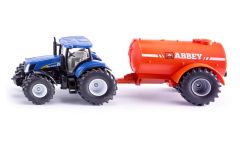 SIK1945 - NEW HOLLAND T7070 Avec tonne a lisier ABBEY 1 essieu