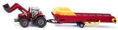 SIK1996 - Tracteur avec chargeur et convoyeur - MASSEY FERGUSON 8690