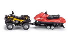 SIK2314 - Véhicule de type quad avec jet-ski et sa remorque de transport