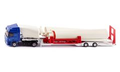 SIK3935 - MERCEDES Actros 4x2 Avec remorque porte engins 2 Essieux et éolienne