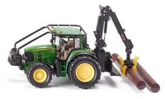 SIK4063 - Tracteur JOHN DEERE 7530 avec équipement forestier de débardage