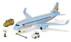 SIK5402 - Avion de ligne avec véhicules, personnage et accessoires