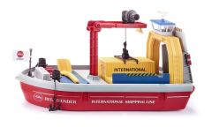 Bateau Porte-Containers avec accessoires