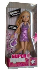 SIMB105634399-1 - Poupée stars JULS en tenue violette super model chic glitter