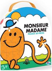 SMIJDP014 - Puzzle MONSIEUR MADAME – M.CHATOUILLE – 30 Pièces