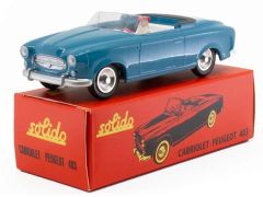 SOL1001081 - Voiture Cabriolet de couleur Bleue - PEUGEOT 403