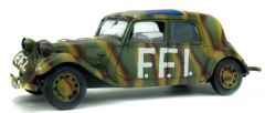 SOL1800902 - Voiture de couleur camouflage FFI - CITROËN Traction 11B  - 1944