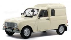 SOL1802201 - Voiture utilitaire de couleur blanc crème - Renault 4L F4