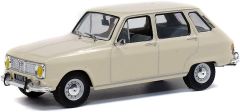 SOL4304700 - Voiture de couleur blanc crème - RENAULT 6