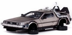 SUN2710 - Voiture du film Retour vers le Futur 2 DELOREAN DMC12