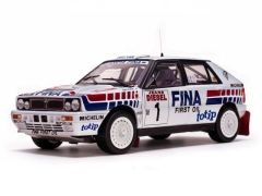 SUN3119 - Voiture de Sport 1er du Rallye de SAN REMO - Lancia Delta HF Integrale 16 V #1 Piloté par AURIOL/OCCELI