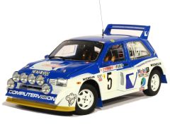 SUN5537 - Voiture de rallye MG Metro 6R4 équipage Pons Arthur du rallye de Monte Carlo de 1986