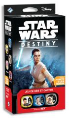 SWD02 - Jeu de cartes et de Dés STAR WARS – Starter Rey