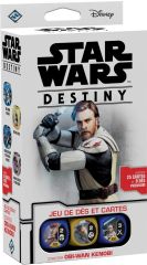 SWD15 - Jeu de cartes et de Dés STAR WARS - Starter Obi-Wan Kenobi
