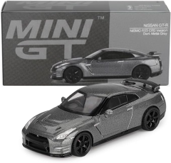 MGT01089-R - Voiture de 2013 de couleur gris foncé métallisé - NISSAN GTR R35 CRS