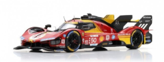 LOSLS18LM048 - Voiture des 24H Le Mans 2024 Ferrari AF Corse Vainqueur  A.FUOCO-M.MOLINA-N.NIELSEN - n°50 - FERRARI 499P