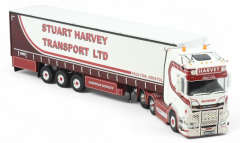 TEK86273 - Camion avec remorque 3 essieux STUART HARVEY TRANSPORT – SCANIA S Highline 6x4