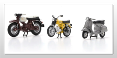 SCH7299 - Ensemble de 3 motos Super - Vespa GS - Simson S52