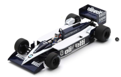 SPA18S678 - Voiture du GP Monaco 1986 - BRABHAM BT55 #8