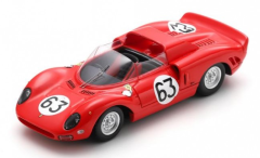 LOSLSRC114 - Voiture des 1000Km Monza 1965 Vainqueur  M.PARKES-J.GUICHET – n°63 - FERRARI 275 P2