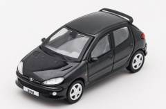 SHALL-029-123 - Voiture couleur noir - PEUGEOT 206